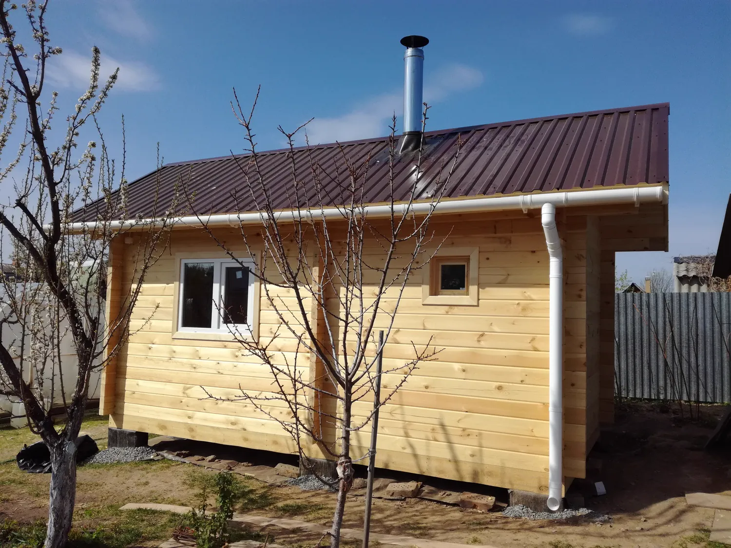 БАНЯ 3,0Х5,0 ПРОФИЛИРОВАННЫЙ БРУС КАМЕРНОЙ СУШКИ 65Х140