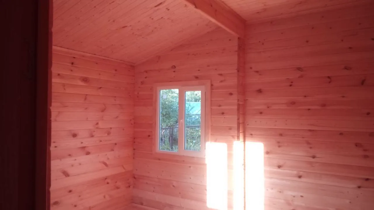 Дом из профилированного бруса камерной сушки 42х140, размер 5,9х5,6