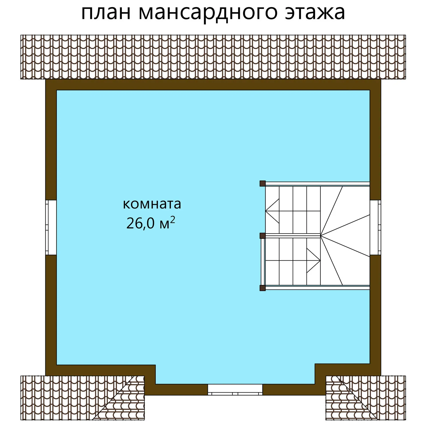 Дом 6,0 х 6,0 57,3 кв/м, фото 3